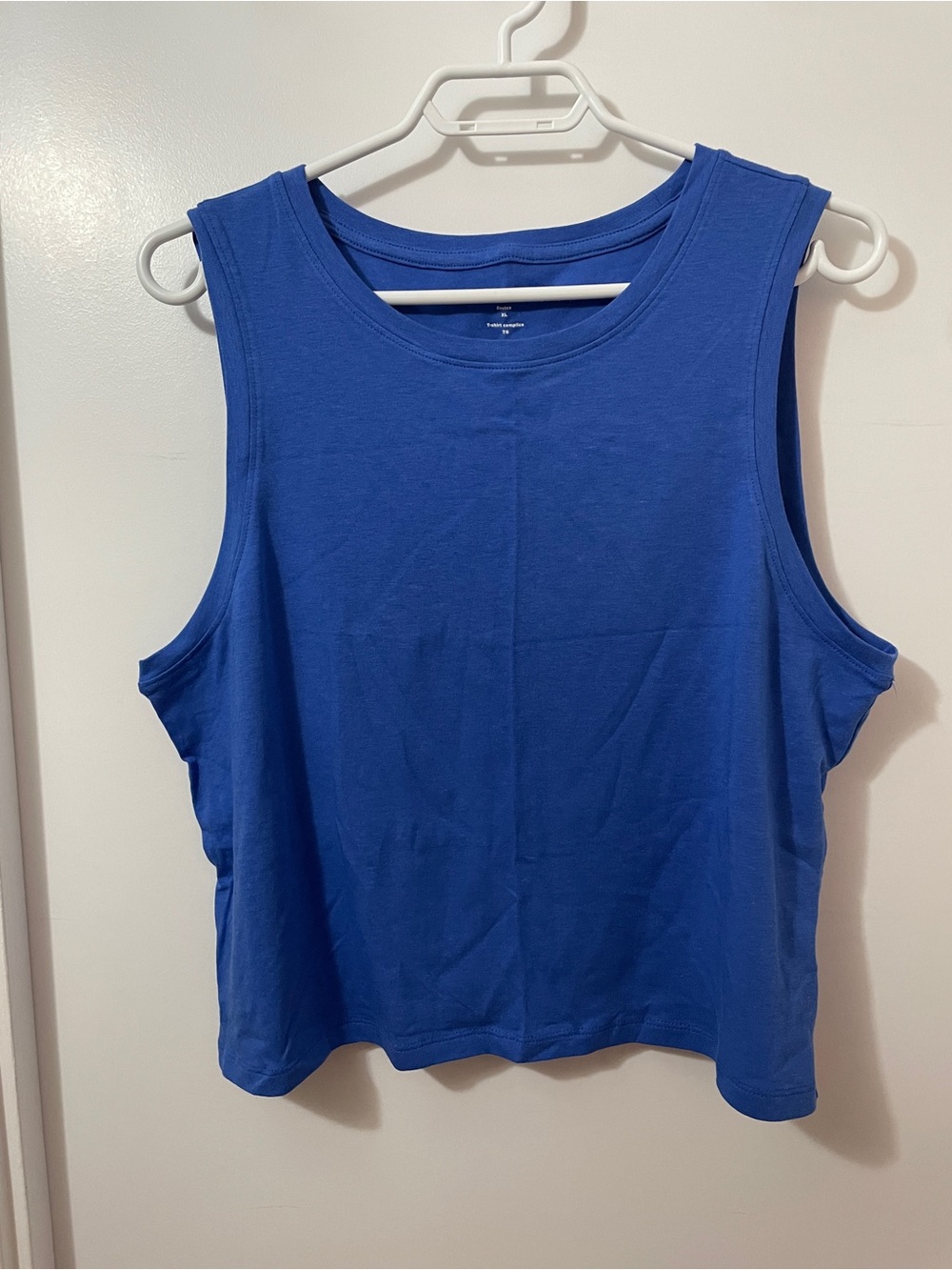 3/$20 Blue Cropped Tank Top
